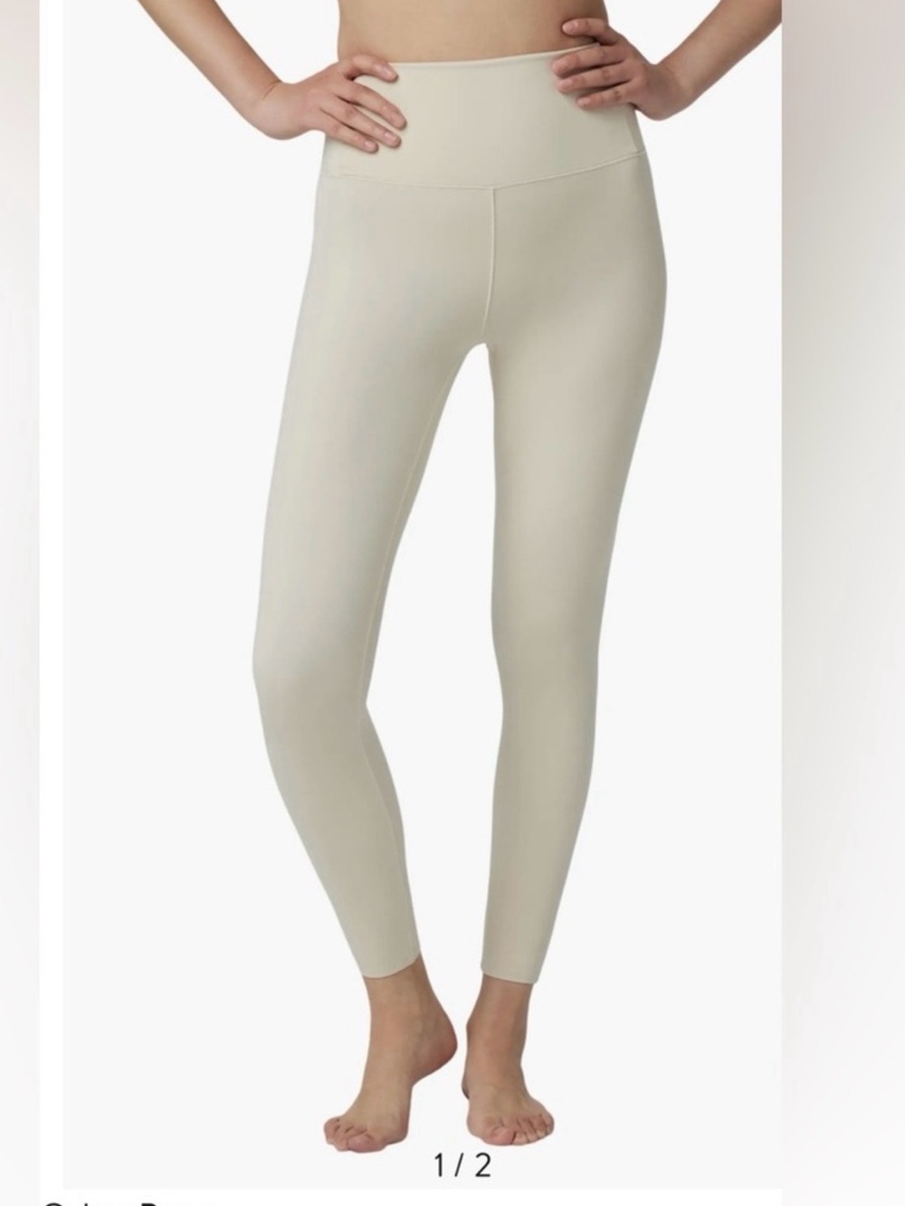 Vuori Bone High Rise Performance Evolve Leggings Yoga Workout Athletic Pants